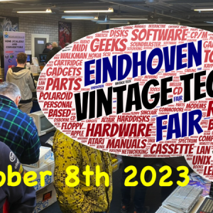 Vintage Tech Fair<br />Sunday, October 8th 2023 10.00-16.00h