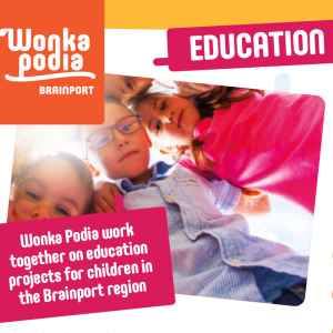 Wonka Podia work together on education projects for children in the Brainport region