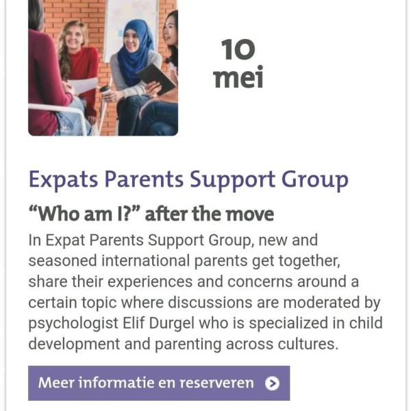Expats Parents Support Group<br />“Who am I?” after the move